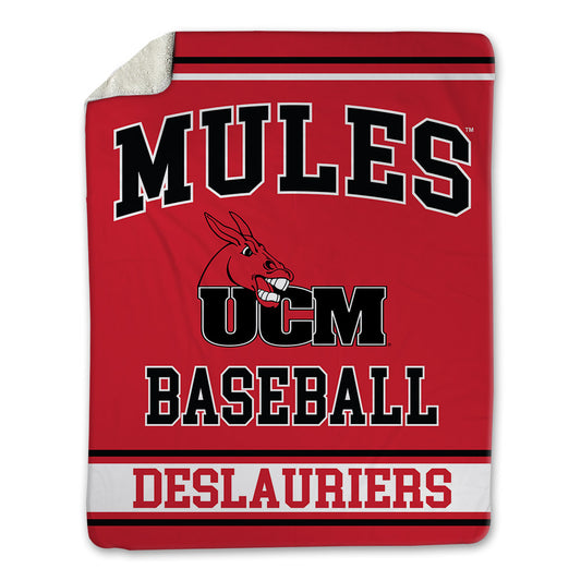UCM - NCAA Baseball : Treyton DesLauriers - Blanket-0
