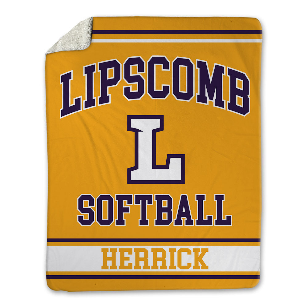 Lipscomb - NCAA Softball : Taylor Herrick - Blanket-0