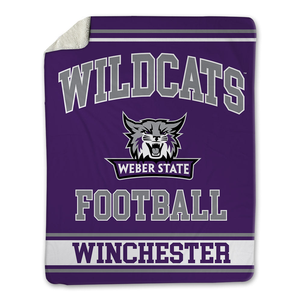Weber - NCAA Football : Paliku Winchester - Blanket-0