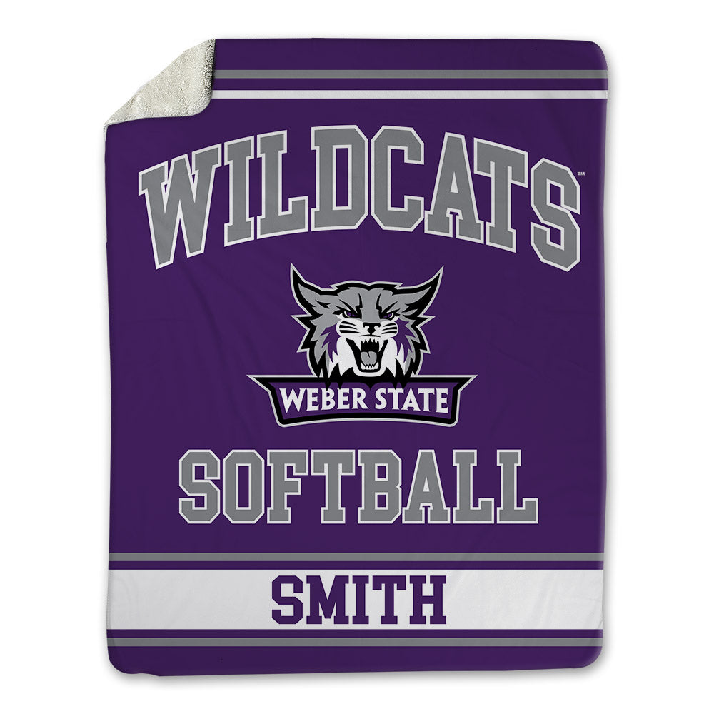 Weber - NCAA Softball : Taegan Smith - Blanket-0