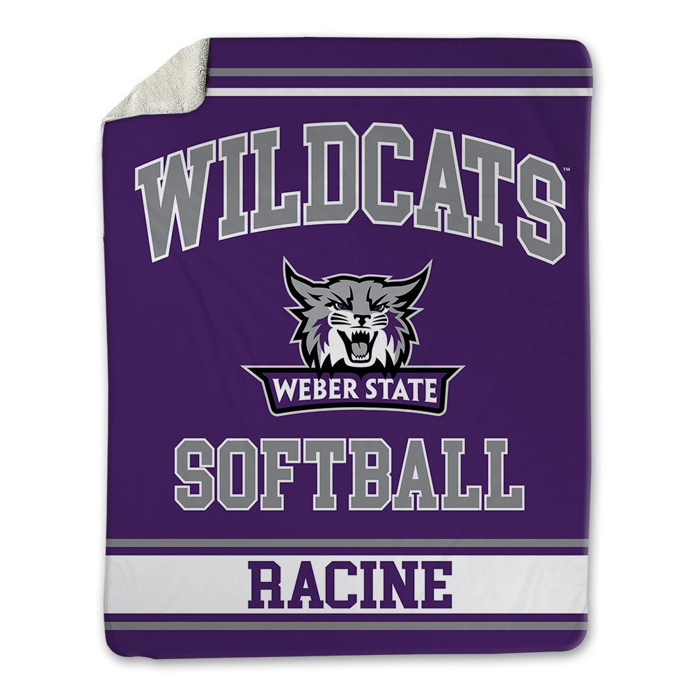 Weber - NCAA Softball : Emily Racine - Blanket-0
