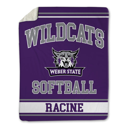 Weber - NCAA Softball : Emily Racine - Blanket-0