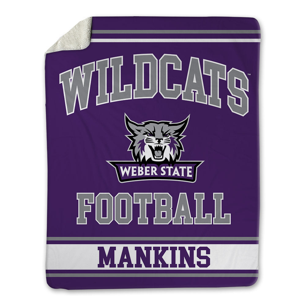 Weber - NCAA Football : Max Mankins - Blanket-0