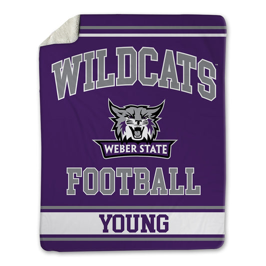 Weber - NCAA Football : Robert Young - Blanket-0