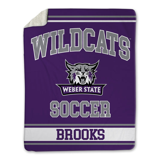 Weber - NCAA Women's Soccer : Nellie Brooks - Blanket-0