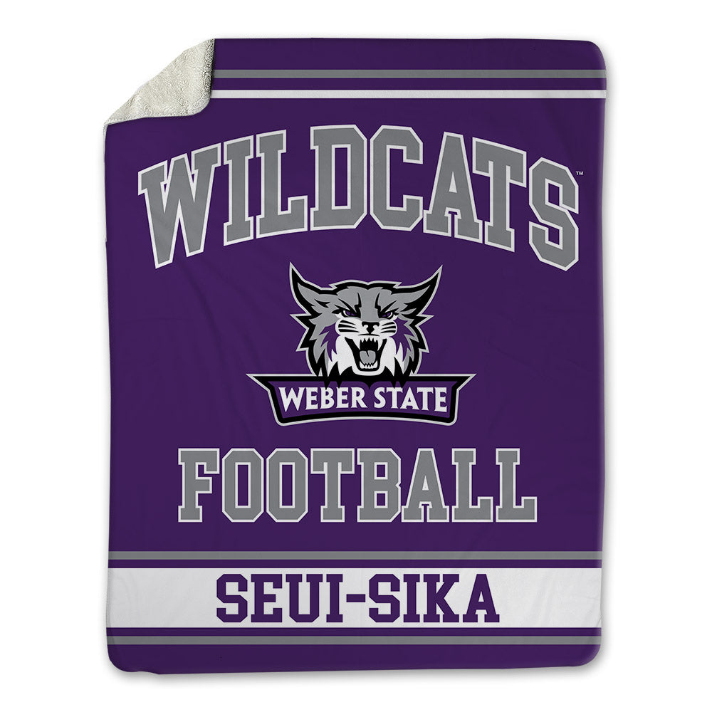 Weber - NCAA Football : Denzon Seui-Sika - Blanket-0