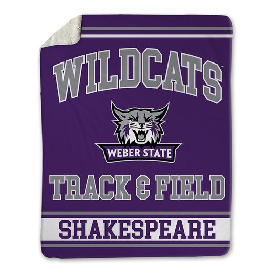 Weber - NCAA Men's Track & Field : Chris Shakespeare - Blanket-0