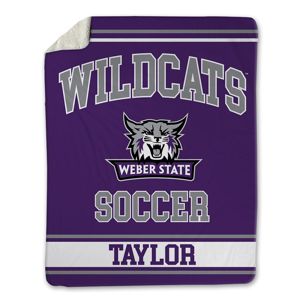 Weber - NCAA Women's Soccer : McKenzie Taylor - Blanket-0