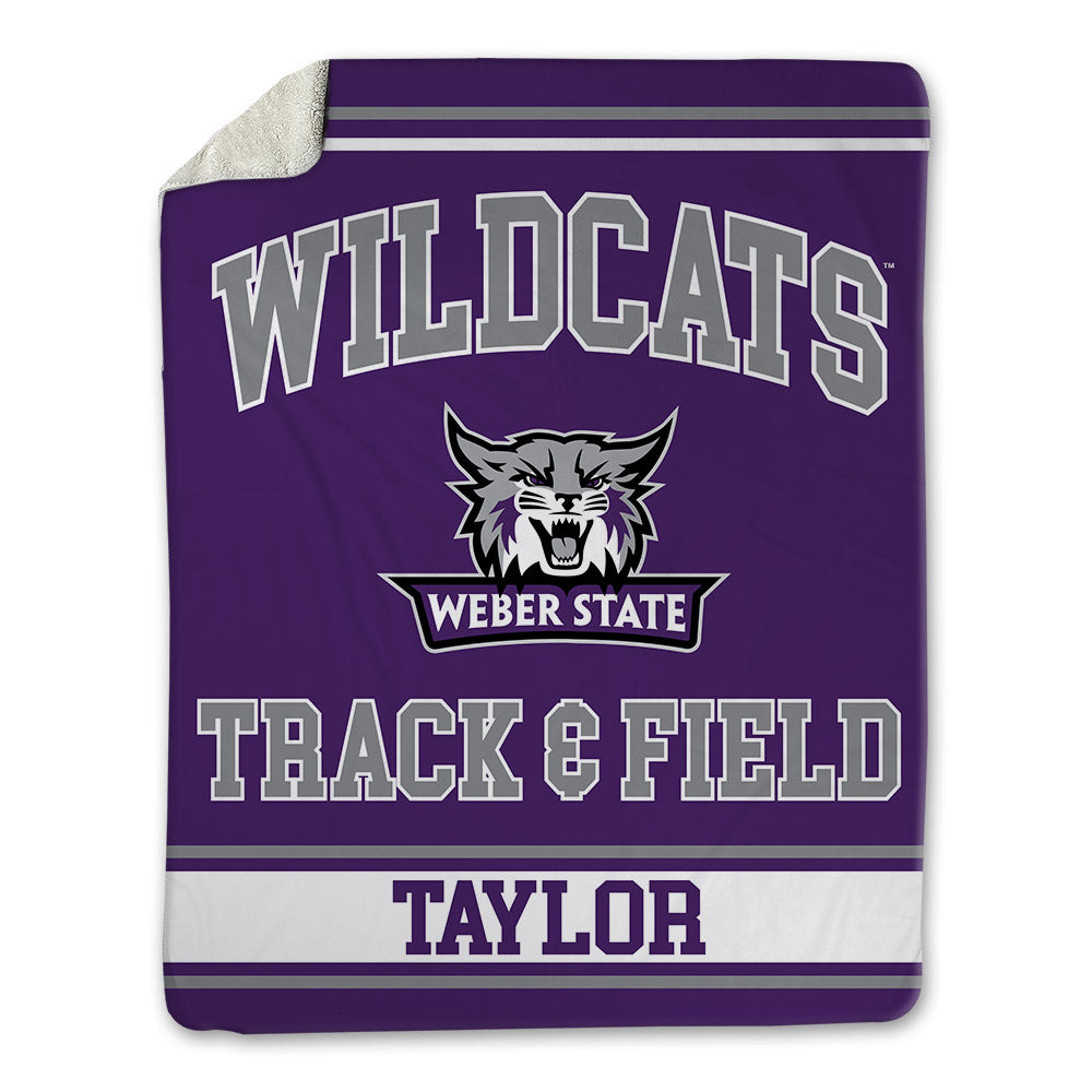 Weber - NCAA Men's Track & Field : Kellis Taylor - Blanket-0