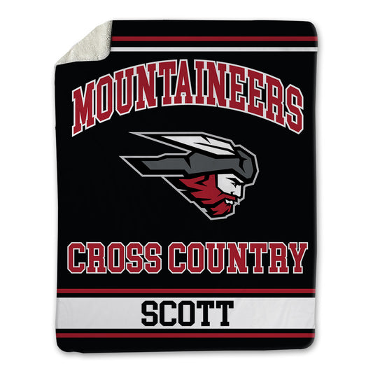 Western - NCAA Men's Cross Country : Robert Scott - Blanket-0