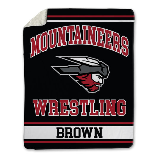 Western - NCAA Wrestling : Quinlan Brown - Blanket-0