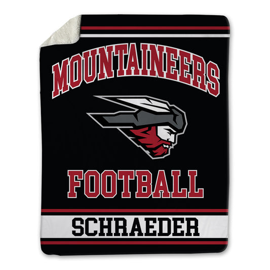 Western - NCAA Football : Zachary Schraeder - Blanket-0
