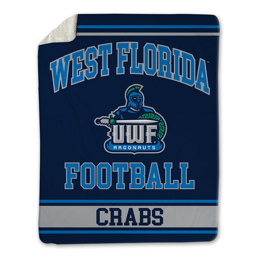 UWF - NCAA Football : Logan Crabs - Blanket-0