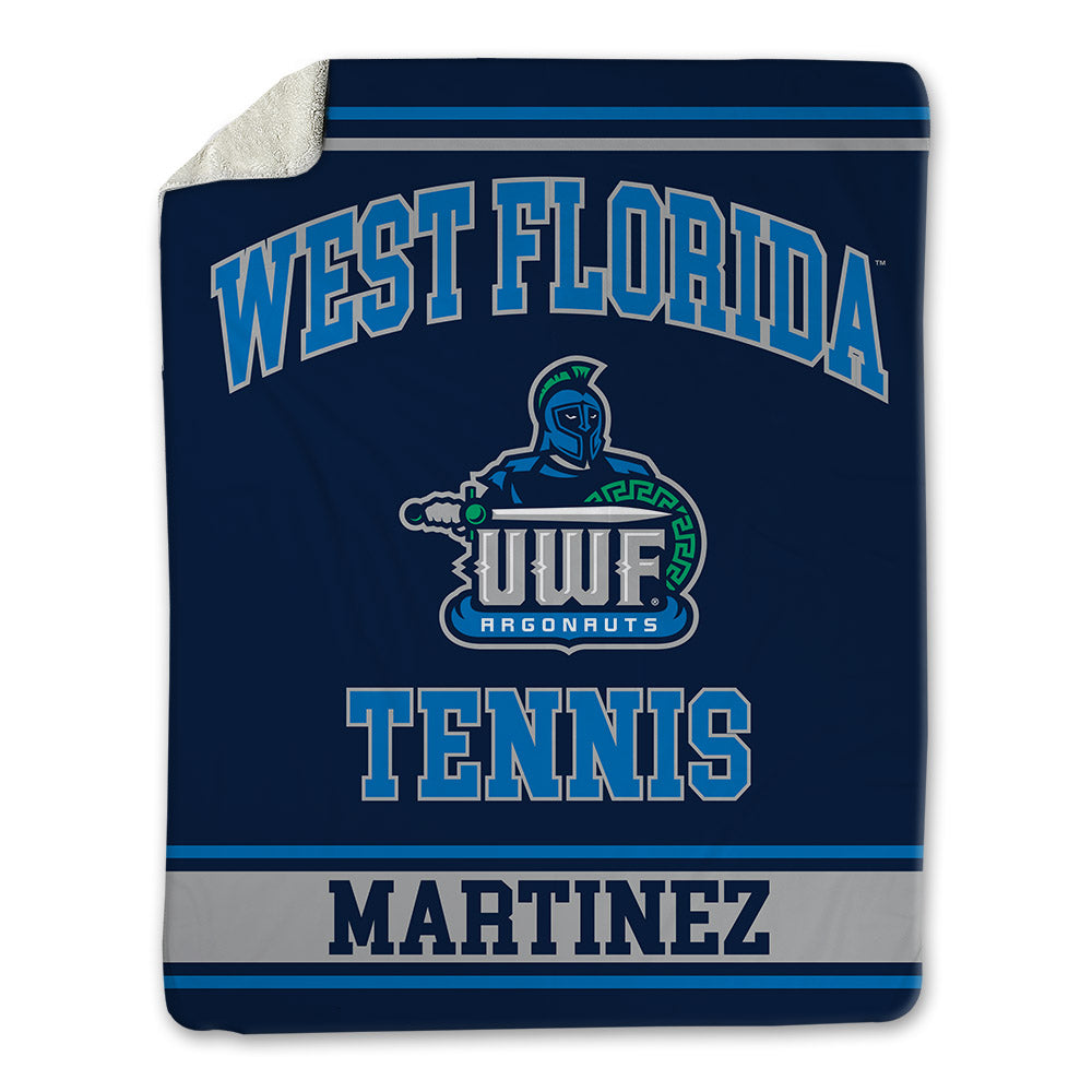 UWF - NCAA Men's Tennis : Mateo Martinez - Blanket-0