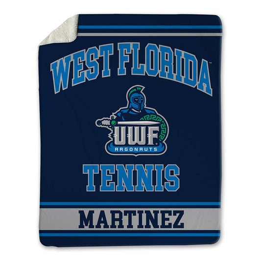 UWF - NCAA Men's Tennis : Mateo Martinez - Blanket-0