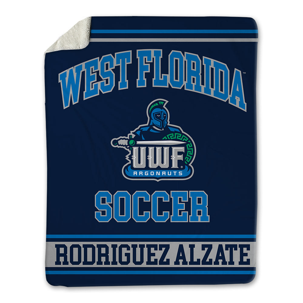 UWF - NCAA Men's Soccer : Nikolas Rodriguez Alzate - Blanket-0