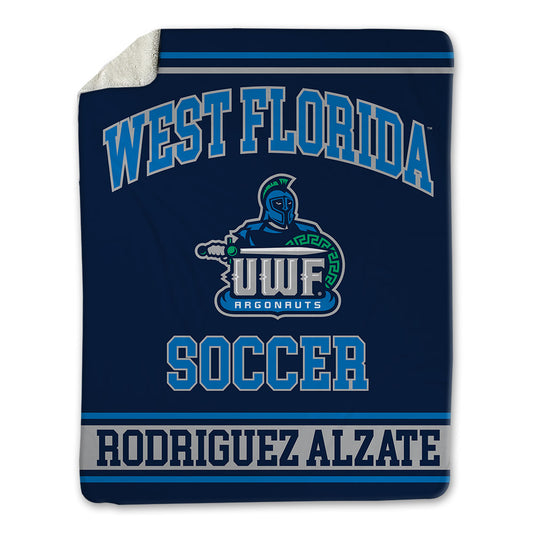 UWF - NCAA Men's Soccer : Nikolas Rodriguez Alzate - Blanket-0