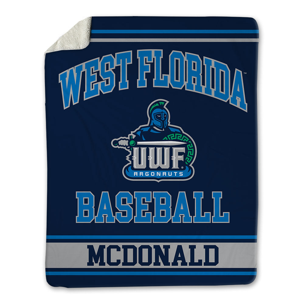 UWF - NCAA Baseball : Brooks McDonald - Blanket-0
