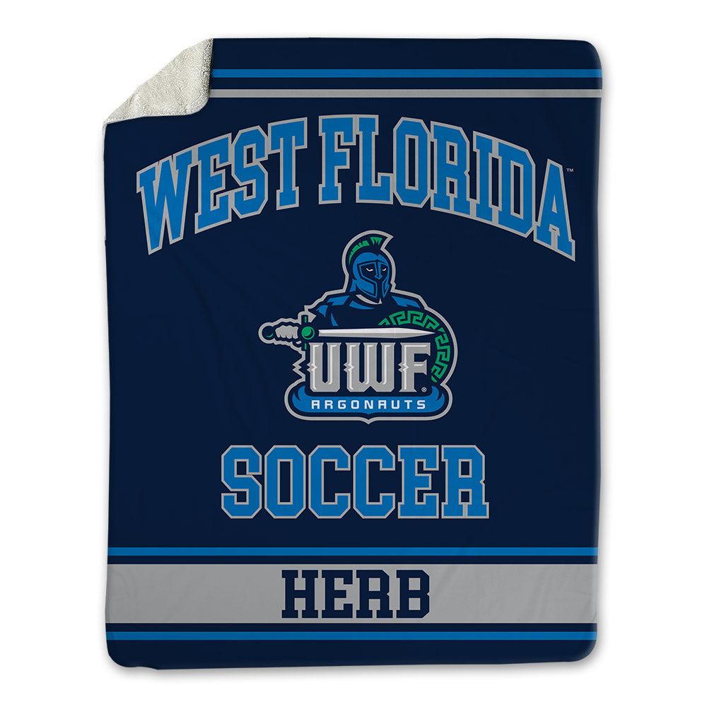 UWF - NCAA Women's Soccer : Kaitlyn Herb - Blanket-0