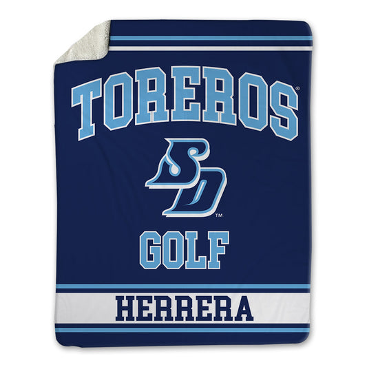 San Diego - NCAA Men's Golf : Connor Herrera - Blanket-0