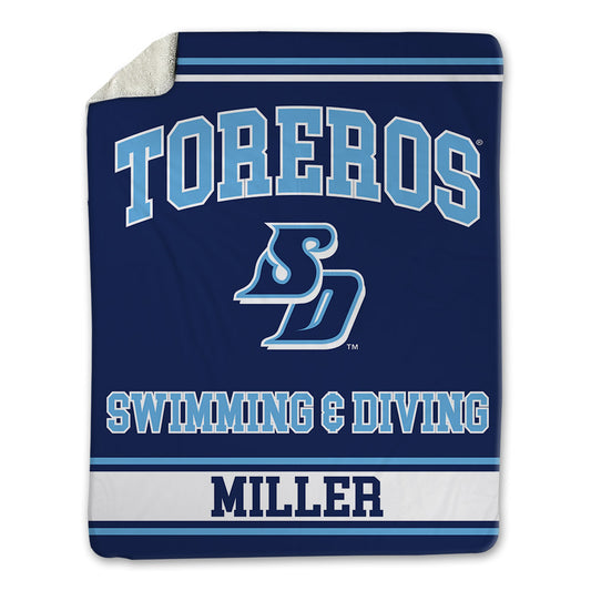 San Diego - NCAA Women's Swimming & Diving : Katie Miller - Blanket-0