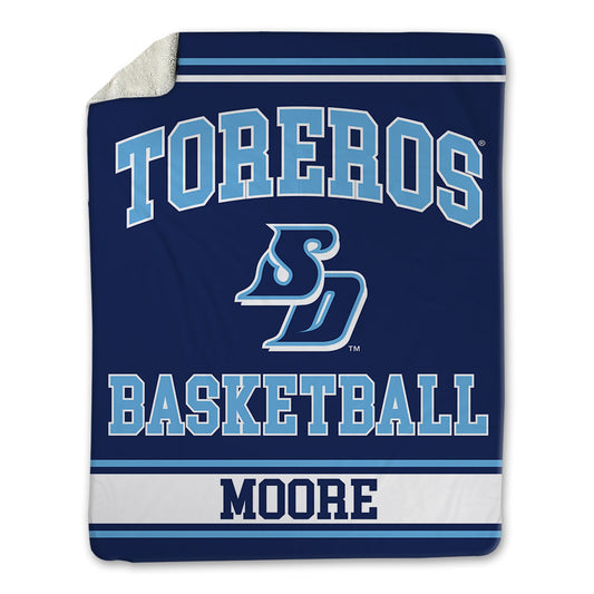 San Diego - NCAA Women's Basketball : Dresha Moore - Blanket-0