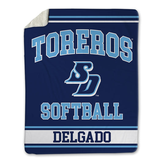 San Diego - NCAA Softball : Michelle Delgado - Blanket-0