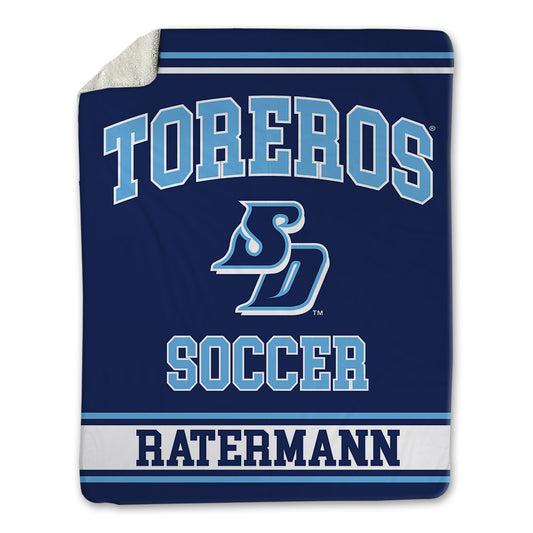San Diego - NCAA Women's Soccer : Macy Ratermann - Blanket-0