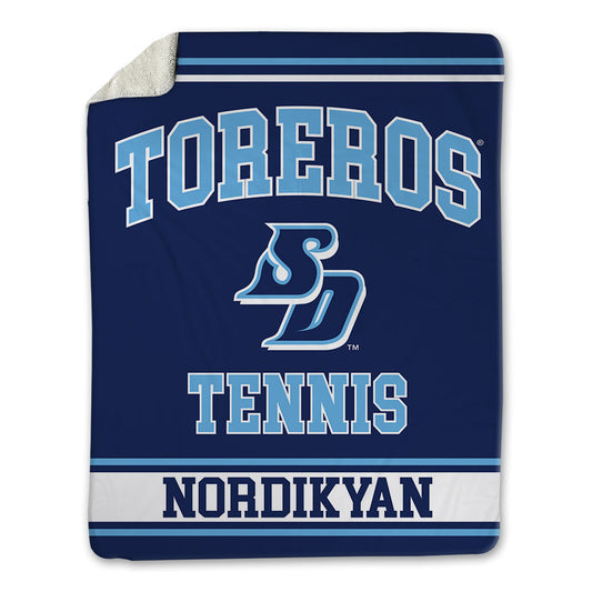 San Diego - NCAA Women's Tennis : Kristina Nordikyan - Blanket-0