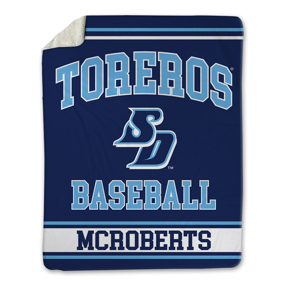 San Diego - NCAA Baseball : Chaz McRoberts - Blanket-0