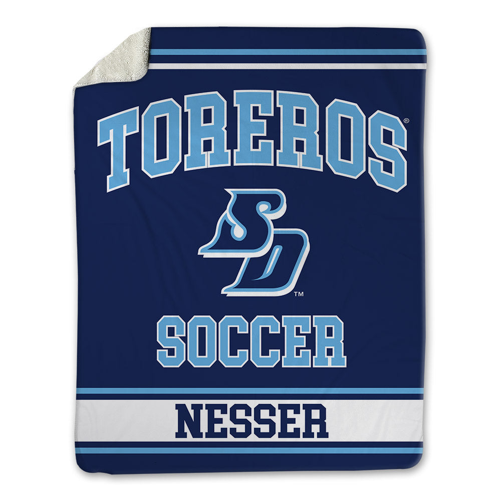 San Diego - NCAA Women's Soccer : Brianna Nesser - Blanket-0