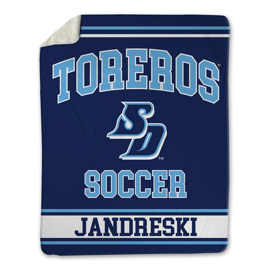 San Diego - NCAA Women's Soccer : Olivia Jandreski - Blanket-0