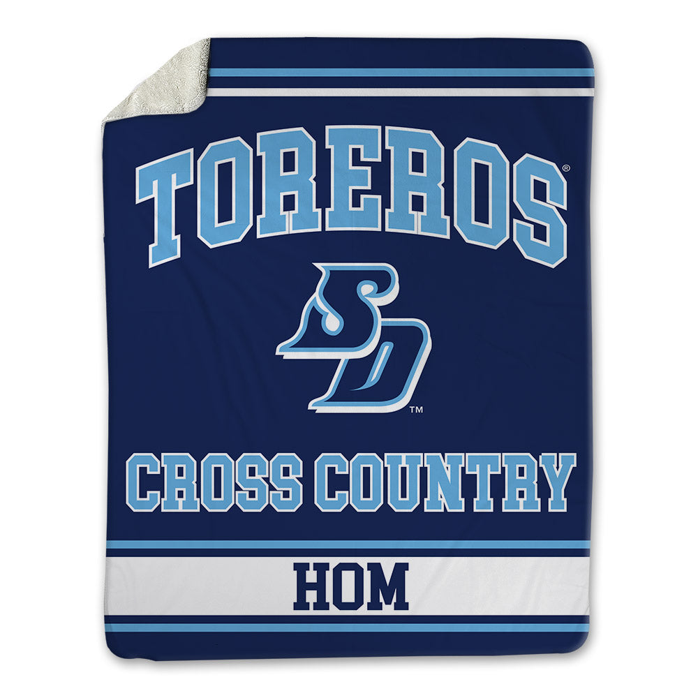 San Diego - NCAA Women's Cross Country : Brooklyn Hom - Blanket-0