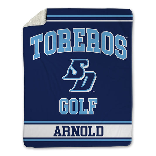 San Diego - NCAA Men's Golf : Ryan Arnold - Blanket-0