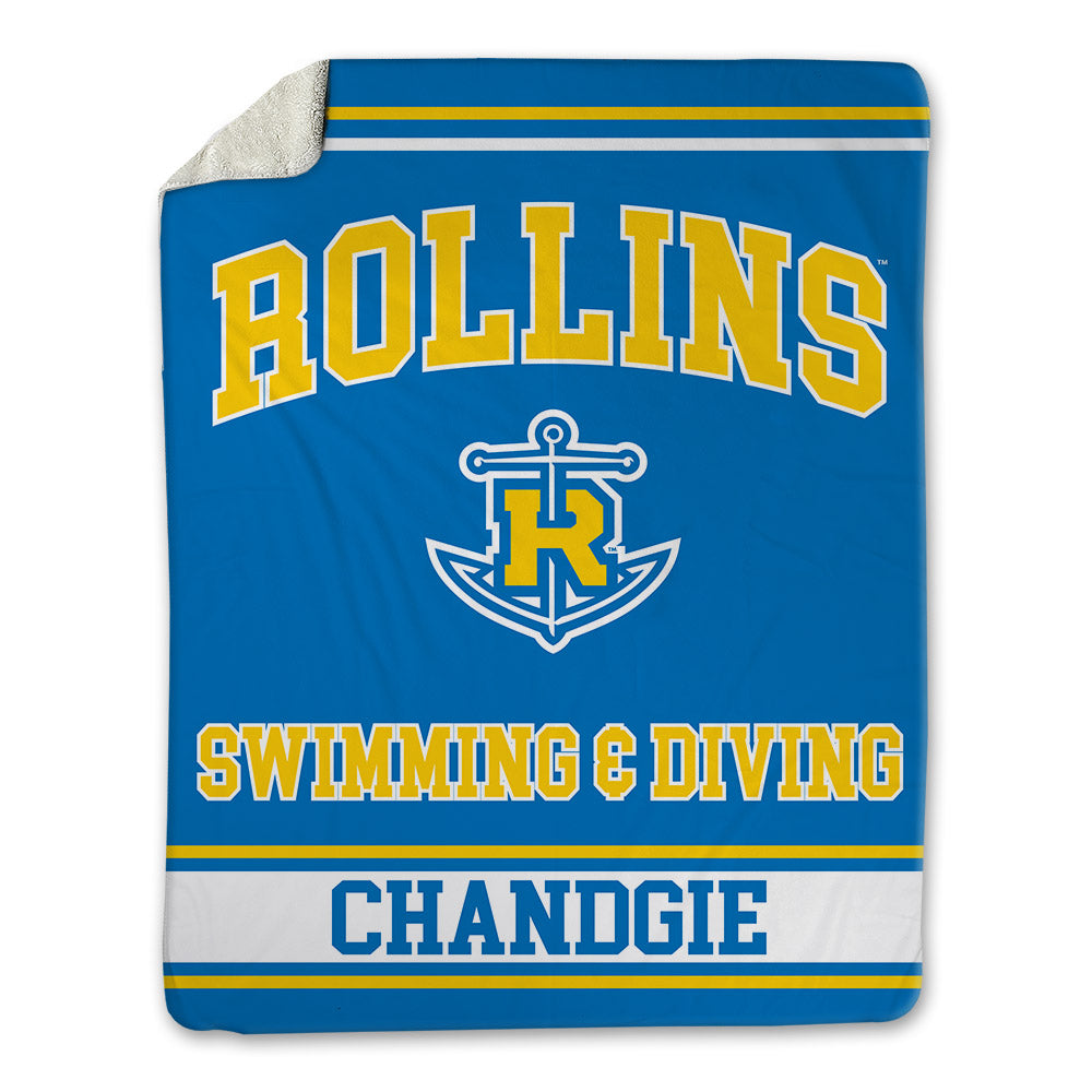 Rollins - NCAA Men's Swimming & Diving : Wade Chandgie - Blanket-0