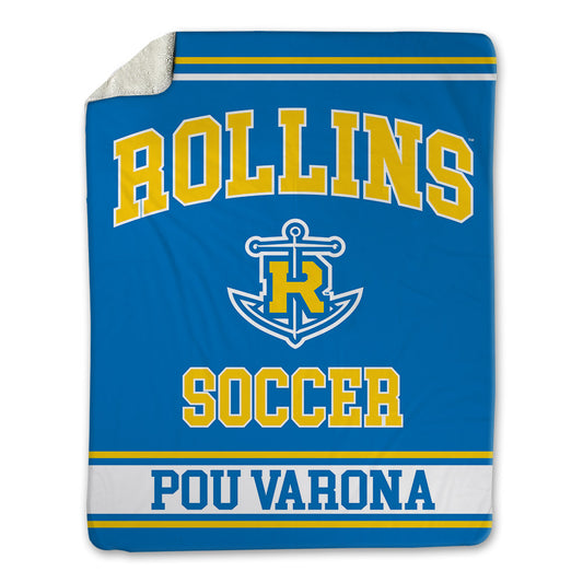 Rollins - NCAA Men's Soccer : Victoria Pou Varona - Blanket-0
