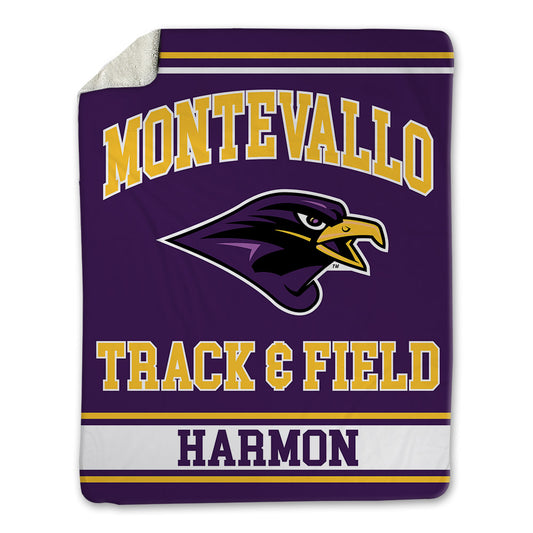 Montevallo - NCAA Men's Track & Field : Jordan Harmon - Blanket-0
