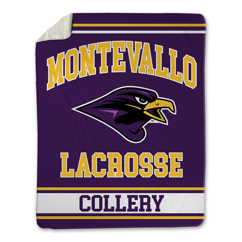 Montevallo - NCAA Men's Lacrosse : Aidan Collery - Blanket-0