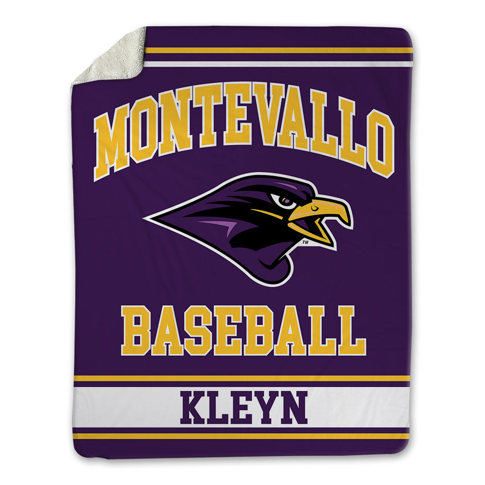 Montevallo - NCAA Baseball : Easton Kleyn - Blanket-0