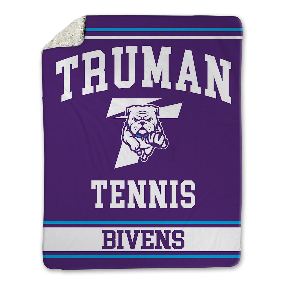 Truman - NCAA Women's Tennis : Rachel Bivens - Blanket-0