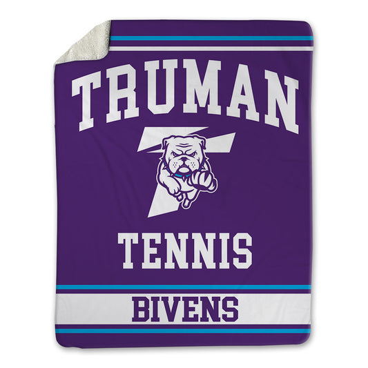 Truman - NCAA Women's Tennis : Rachel Bivens - Blanket-0