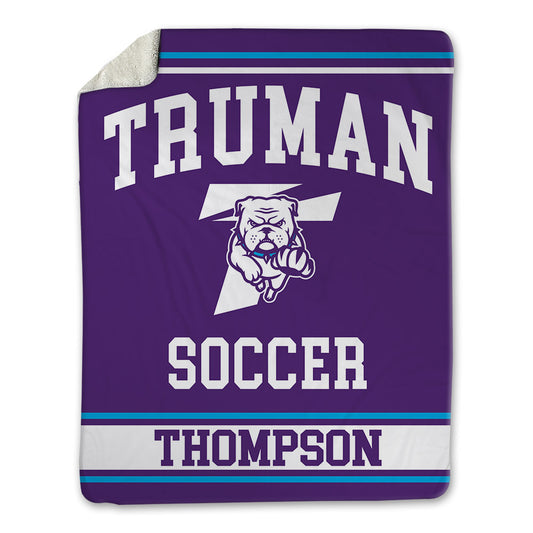Truman - NCAA Men's Soccer : Drake Thompson - Blanket-0