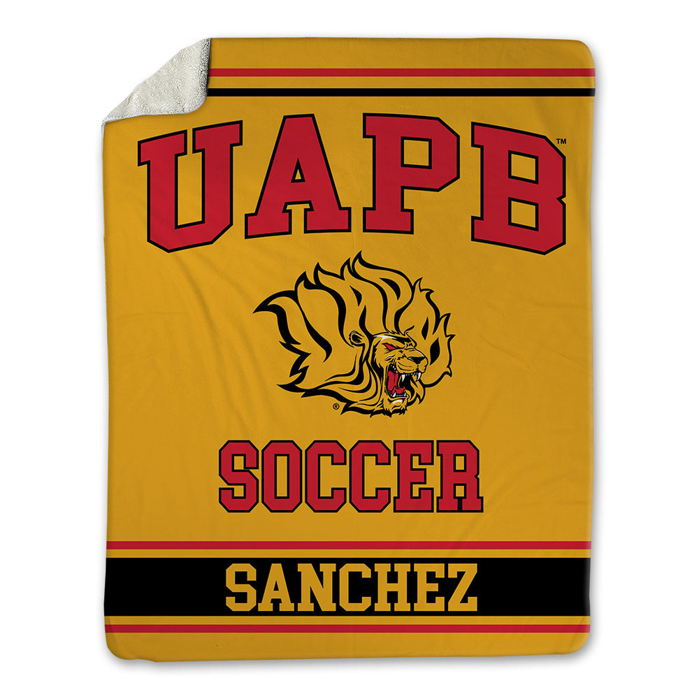 UAPB - NCAA Women's Soccer : Ava Sanchez - Blanket-0