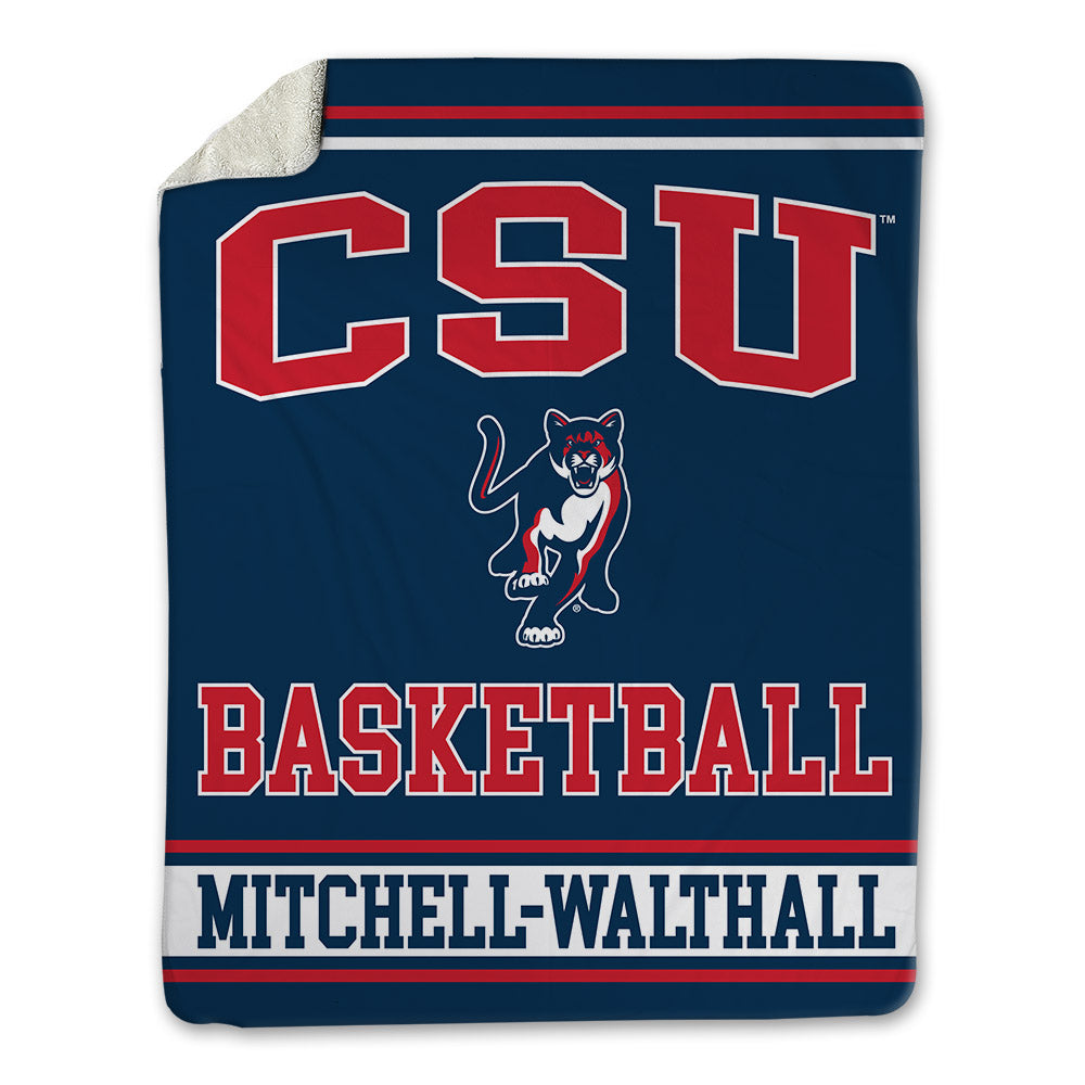 Columbus State - NCAA Women's Basketball : Laura Mitchell-Walthall - Blanket-0