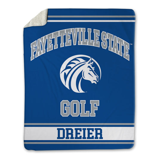 Fayetteville State - NCAA Men's Golf : Sutton Dreier - Blanket-0