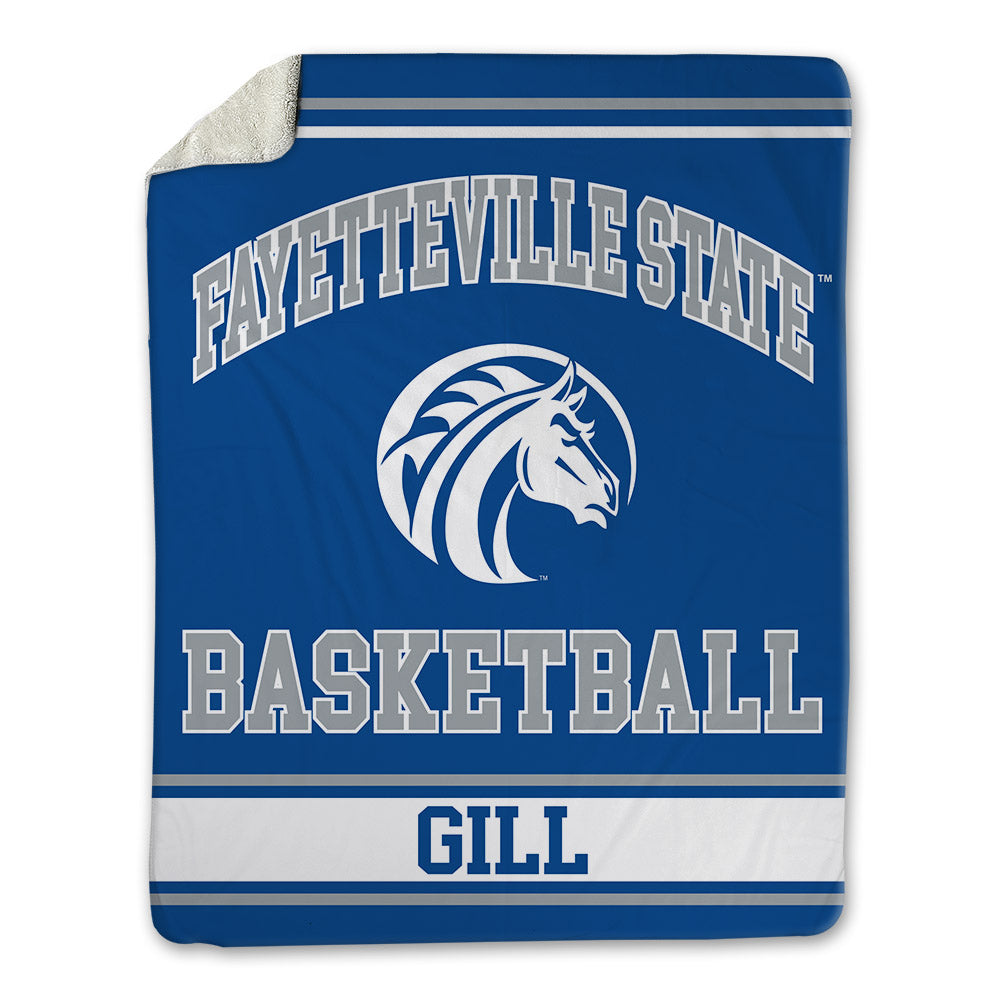 Fayetteville State - NCAA Men's Basketball : Tyler Gill - Blanket-0