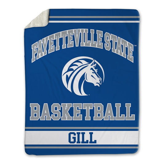 Fayetteville State - NCAA Men's Basketball : Tyler Gill - Blanket-0