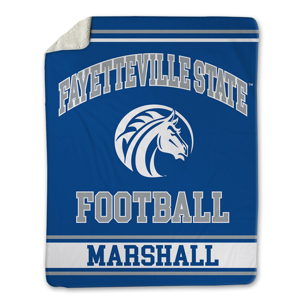 Fayetteville State - NCAA Football : Noah Marshall - Blanket-0