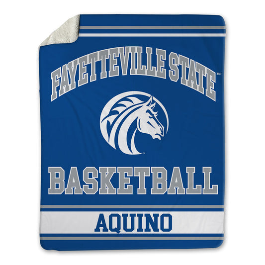 Fayetteville State - NCAA Men's Basketball : Romeo Aquino - Blanket-0
