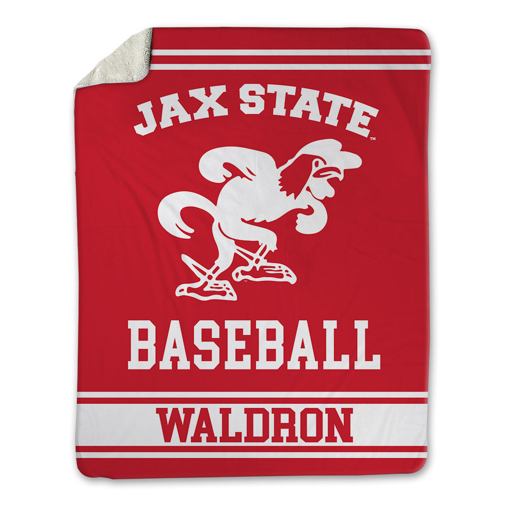 Jax State - NCAA Baseball : Taylor Waldron - Blanket-0